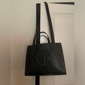 Telfar Medium Shopping Bag - Black
